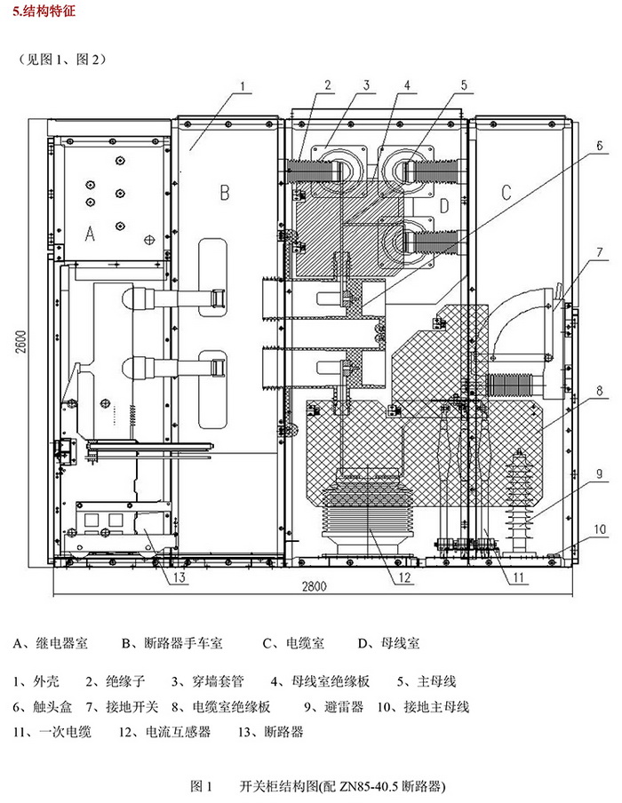 35KV高壓開關柜技術資料  400-128-7988